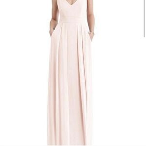 Elegant Pink Maxi Dress
